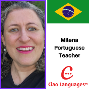 Picture of Milena, Portuguese instructor